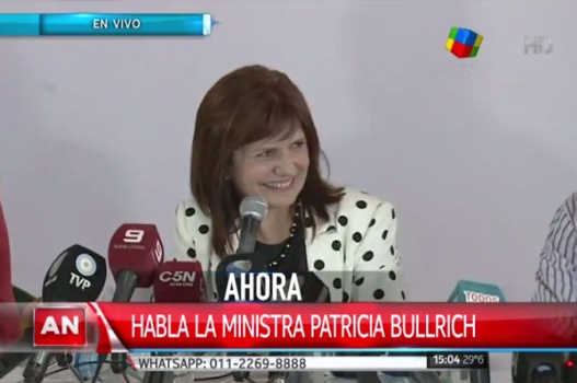Bullrich Patricia - Conferencia de Prensa