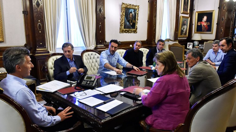 Macri - Reunión de gabinete
