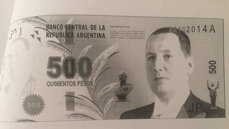 Billete de 500 pesos - Kirchnerismo