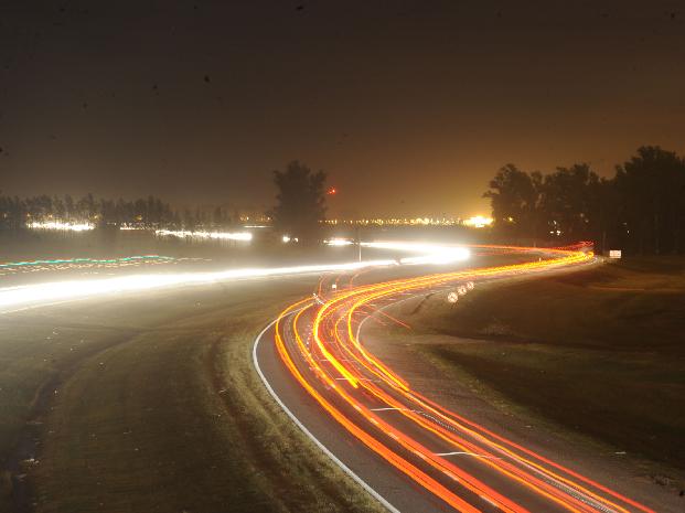 Autopista Rosario - Funes - Iluminación