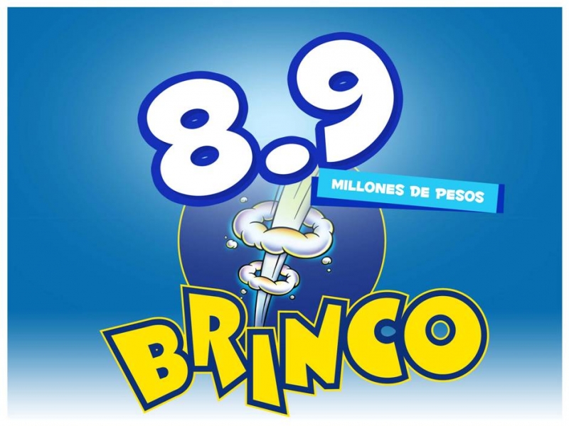 Brinco - 8,9 millones de pesos