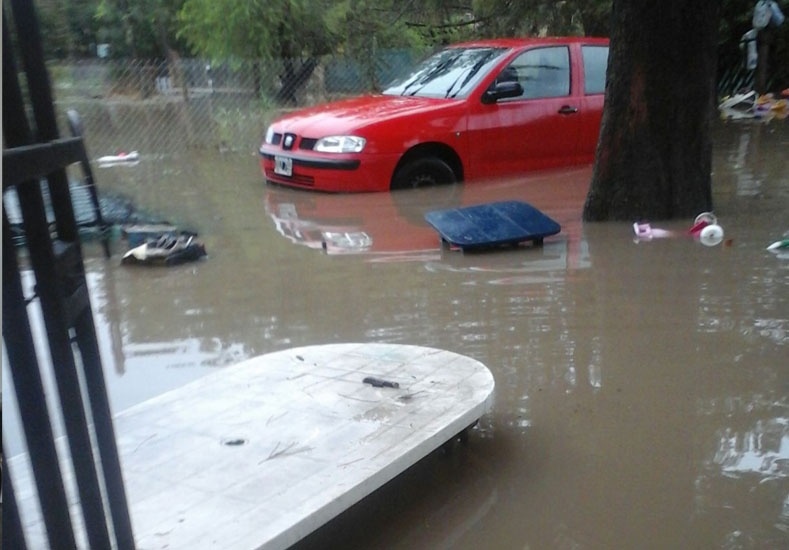 Lluvias en Santo Tomé - Inundación