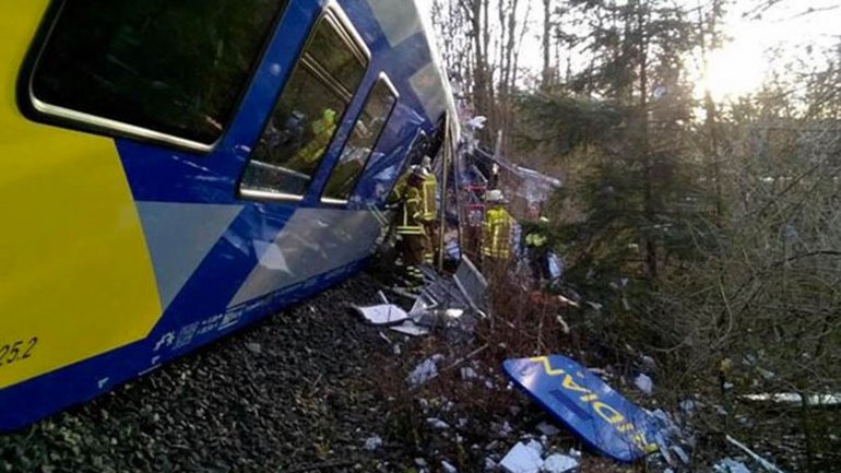 Accidente de trenes en Alemania
