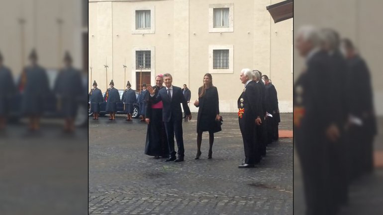 Macri en el Vaticano