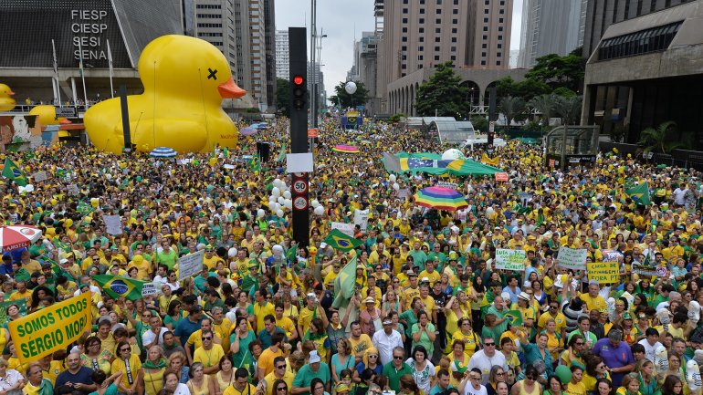 Brasil - Marcha contra Rousseff