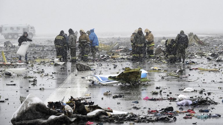 Tragedia aérea en Rusia