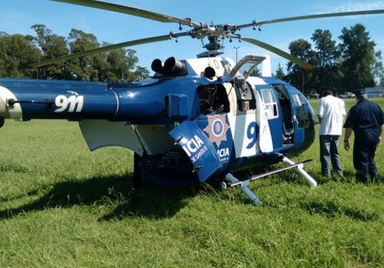 Helicóptero del Gobierno de Santa Fe
