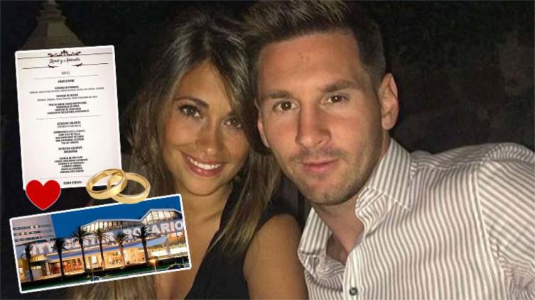 Detalles del mega casamiento de Lionel Messi y Antonella Roccuzzo en Rosario (Foto: web)