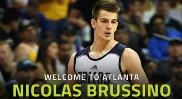 Nicolás Brussino, nuevo jugador de Atlanta Hawks.