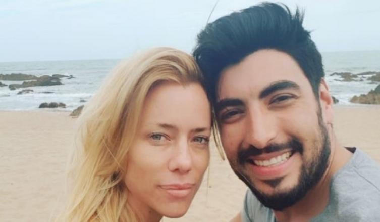 La modelo y el diputado se reencontraron en Uruguay. (Instagram)