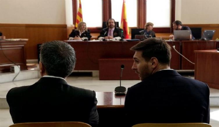 Jorge Messi y Leo ya pasaron por el banquillo de los acusados. - Cadena3