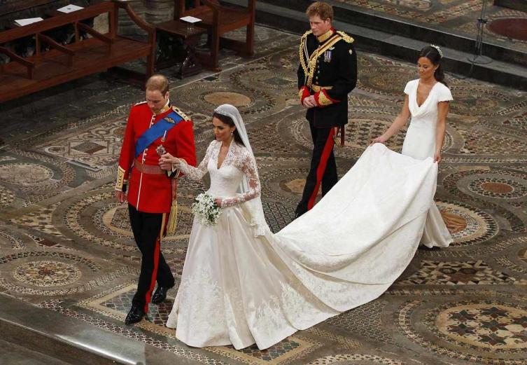 Kate Middleton y el príncipe William (Reuters).