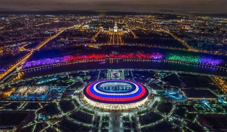 El imponente estadio Olímpico Luzhniki, donde será la inauguración del Mundial Rusia 2018, y el primer partido del torneo. (Foto: Instagram)