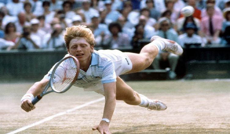 Boris Becker en Wimbledon 1985. Torneo que ganó Crédito: DPA
