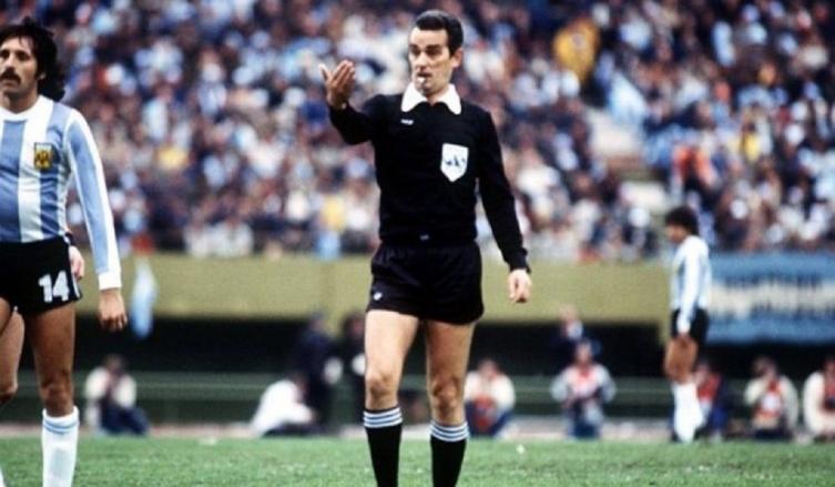Falleció Sergio Gonella, el árbitro de la final del Mundial 1978 entre Argentina y Holanda.