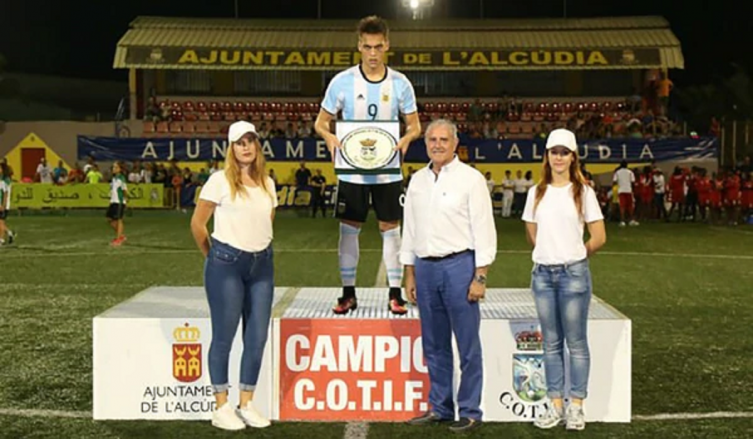 Lautaro Martínez fue la figura del torneo en la edición 2016, la última participación de Argentina (Twitter)