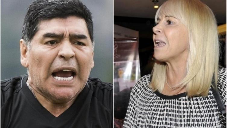 La guerra judicial entre Diego Maradona y Claudia Villafañe continúa. - Clarín