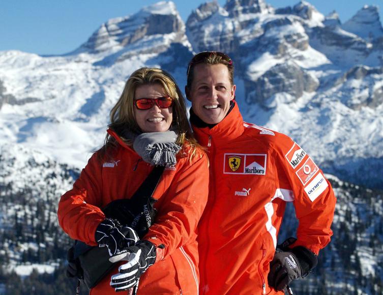 Corinna y Michael se casaron hace 23 años y disfrutaban de las vacaciones en la nieve. (Foto: AP Photo_Ferrari Media)