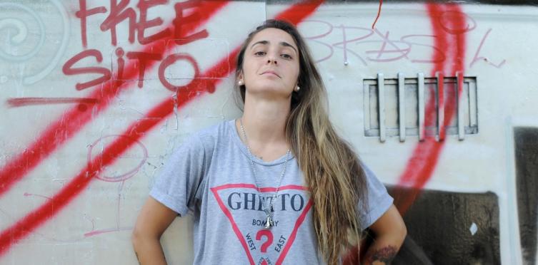Macarena Sánchez fue desafectada de UAI Urquiza e inició una lucha por un fútbol feminista, disidente y profesional. (Foto: Juano Tesone)
