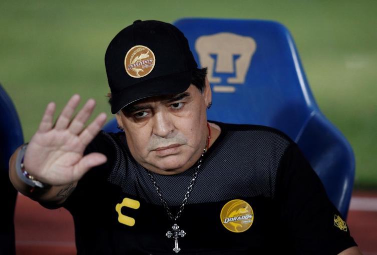 Maradona hoy vive en México y se prevé que a mitad de año viaje a Cuba para reconocer a sus hijos oficialmente. (AP)