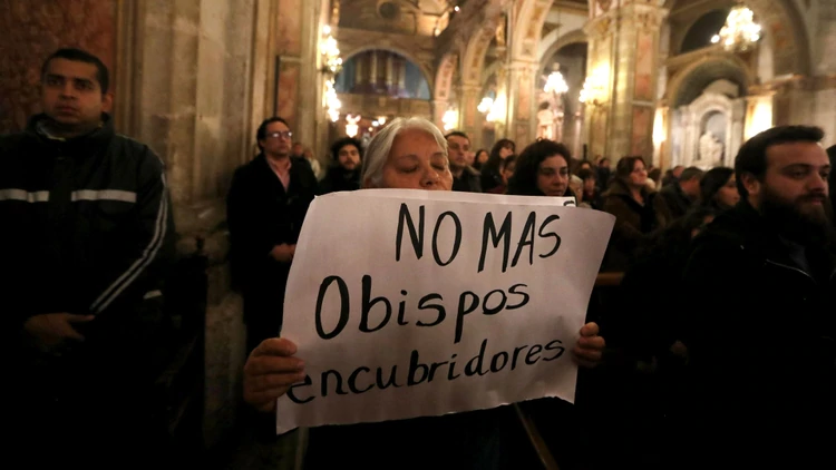 Una protesta contra los abusos en Chile (Reuters)