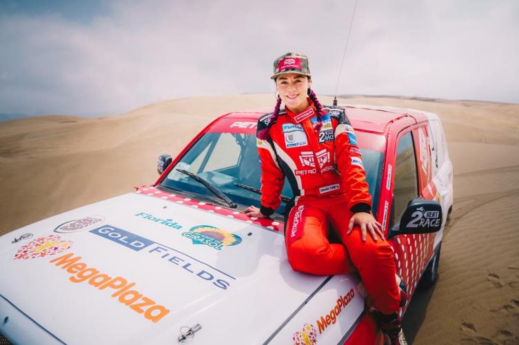 Fernanda Kanno, la única latinoamericana que corre el Dakar Crédito: Prensa Fernanda Kanno