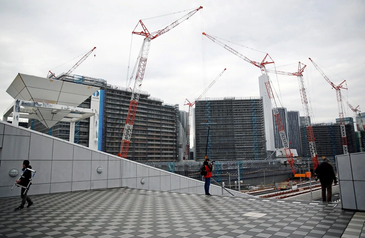 La Villa Olímpica sigue en construcción (REUTERS/Issei Kato)