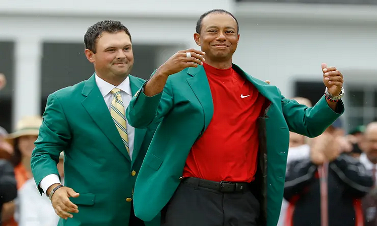 Tiger y la chaqueta verde que ganó cinco veces Fuente: AP