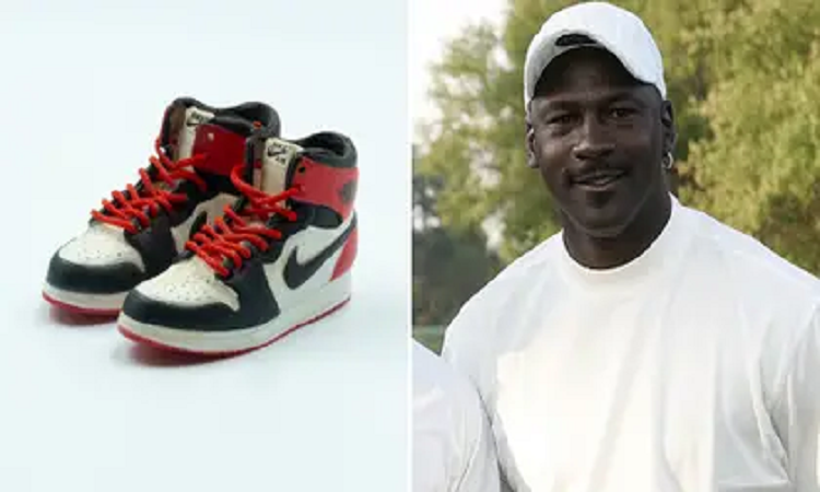 Michael y las Air Jordan 1 que Nike diseñó tras el acuerdo con la empresa - INFOBAE
