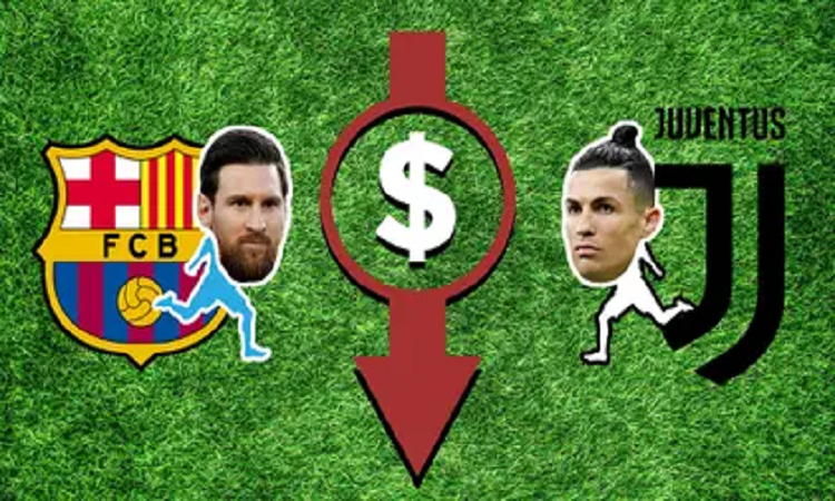 Caen los precios de Lionel Messi y Cristiano Ronaldo - INFOBAE