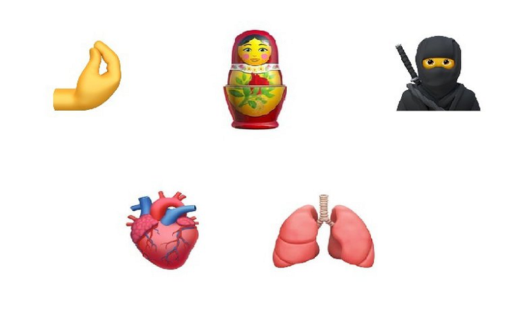 Éstos son algunos de los emojis que llegarán iOS - infobae