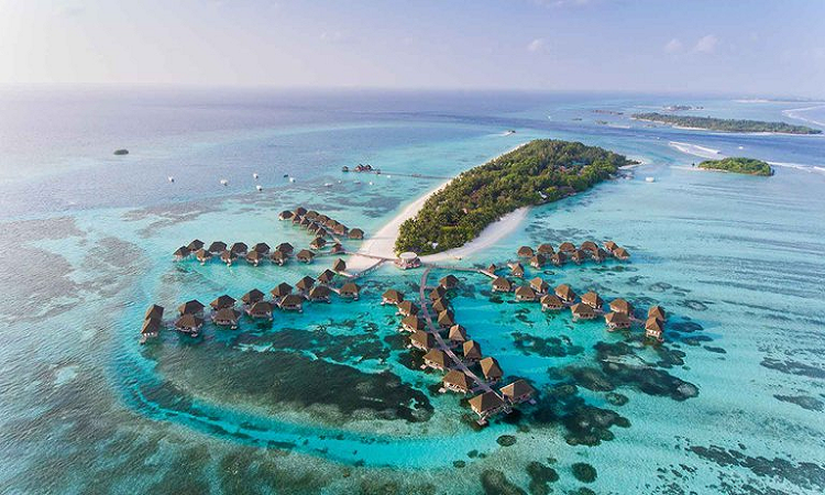 Isla de Kunfunadhoo, perteneciente a las Maldivas - INFOBAE