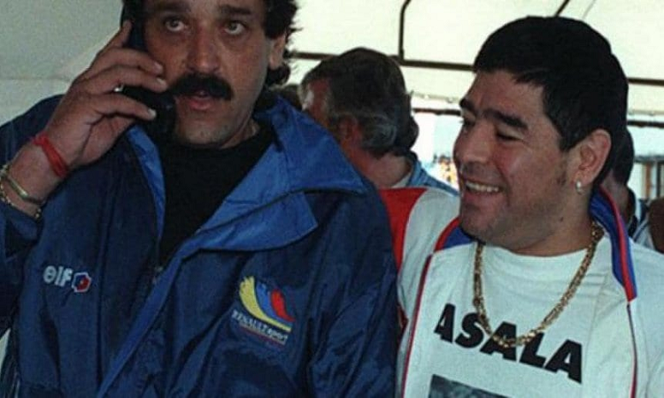 Cuando Maradona se subió a un Rally con Raies - TyC Sports