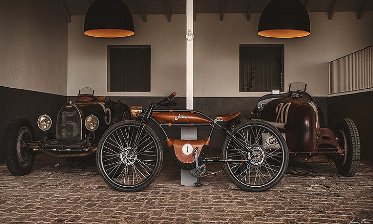 La bici eléctrica de Jules Cycles se distingue por su elegancia (Foto: Luciano Cianni)