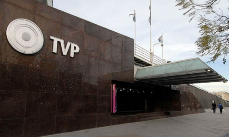 La sede la TVP sobre la avenida Figueroa Alcorta. - NA