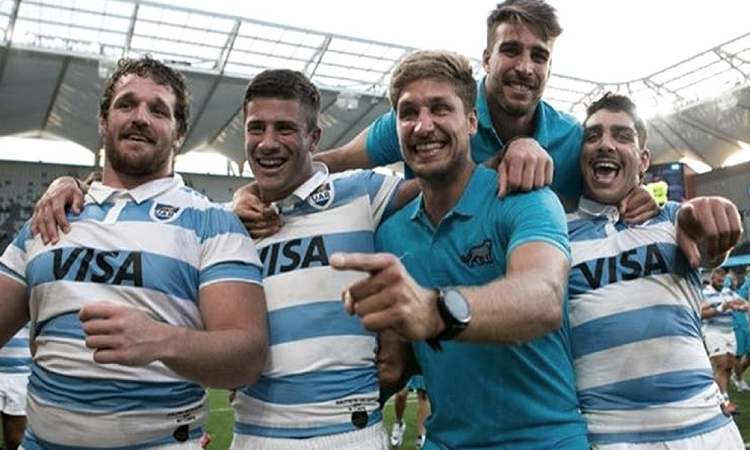 Los Pumas vuelven a estar entre los ocho primeros de la World Rugby. - télam