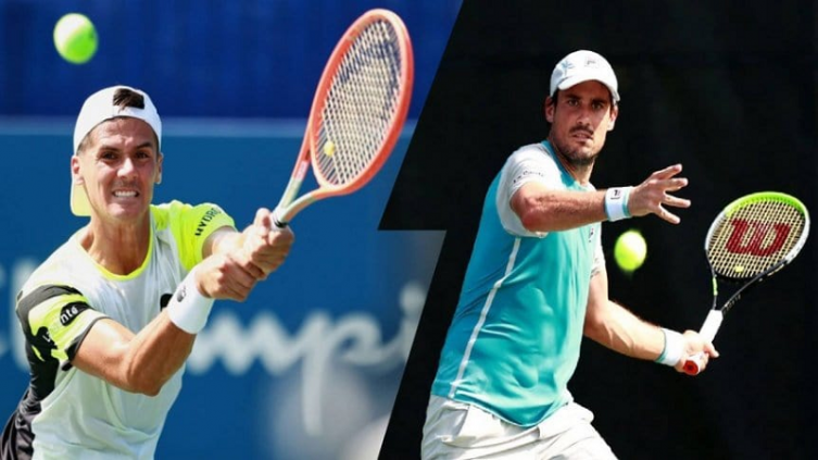 Guido Pella y Fede Coria debutaron en el ATP Winston Salem - TyC Sports
