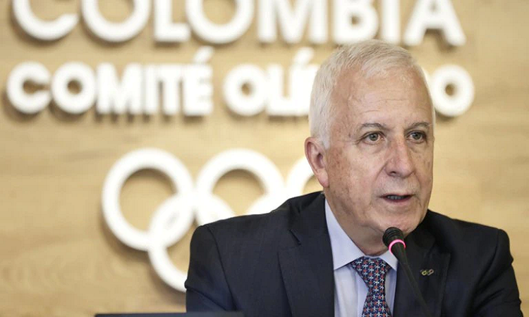 Baltazar Medina, ex presidente del Comité Olímpico Colombiano - Infobae
