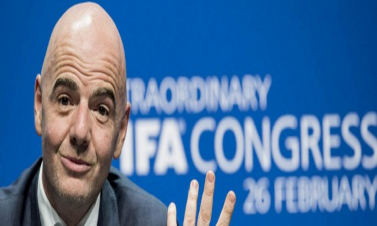 El presidente de la FIFA continúa con su gira sudamericana - Doble Amarilla