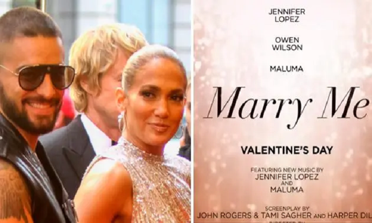Revelan imágenes de la película «Marry Me» con JLo y Maluma – PROVIZION