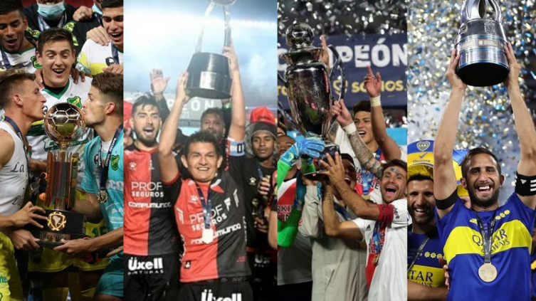 Boca, River, Colón y Defensa: los grandes ganadores del fútbol argentino en 2021 - Doble Amarilla