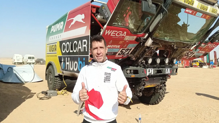 La increíble historia del argentino que pasó la noche en el desierto en el Rally Dakar - Infobae