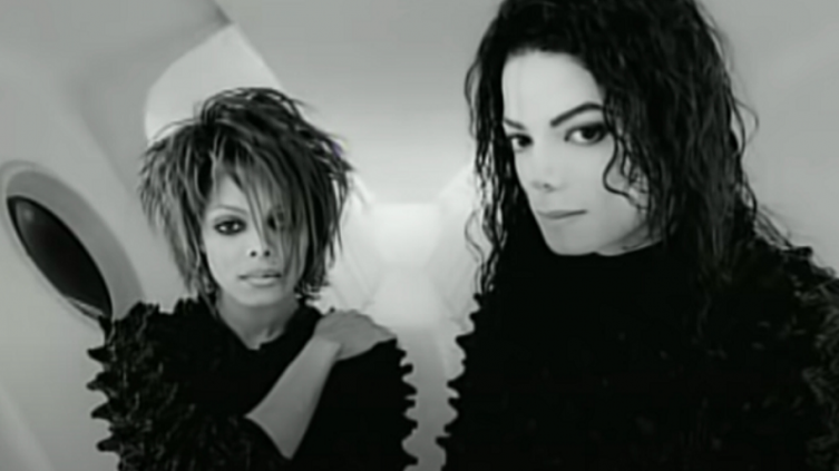 Janet y Michael Jackson.Créditos: YouTube