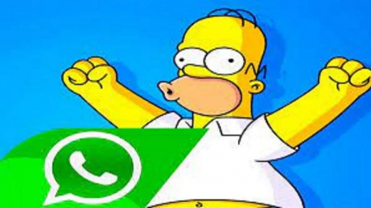 Se puede programar WhatsApp para que Homero Simpson te de el alerta de mensaje. - Crónica