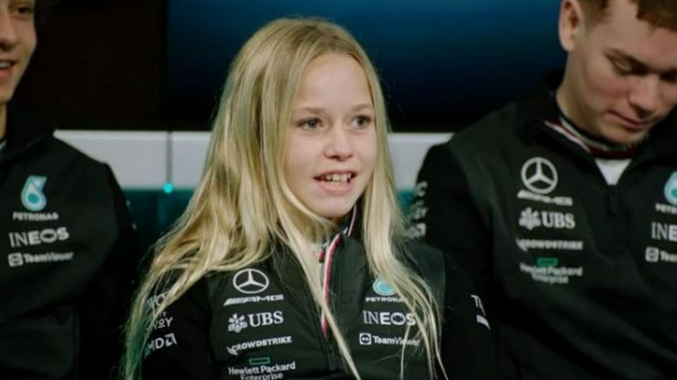 La niña de 11 años que Mercedes quiere llevar a la Fórmula 1 - TyC Sports