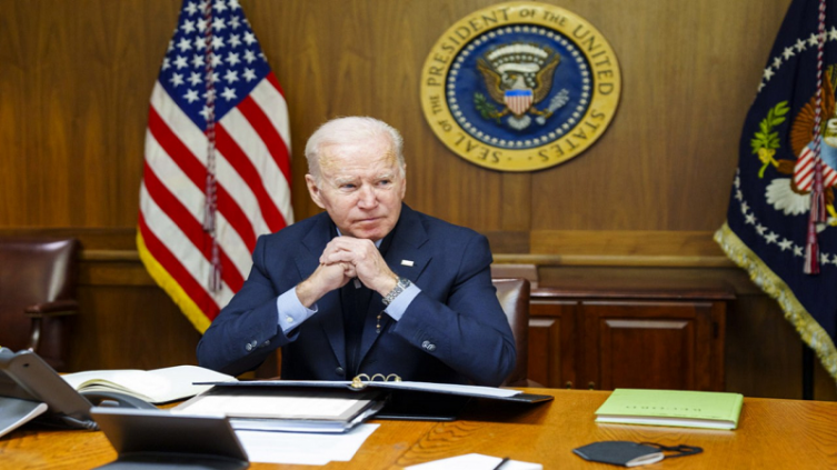 El presidente Biden conversó nuevamente con su par ucraniano, Volodímir Zelenski. Foto: NA/Prensa Casa Blanca.