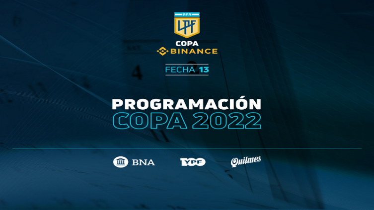 Todos los partidos de la Fecha 13 del torneo de la Liga Profesional del Fútbol argentino de 1ª división - LPF