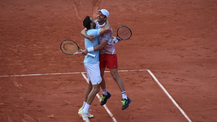 Zeballos y Granollers son semifinalistas en dobles en Roland Garros - télam 