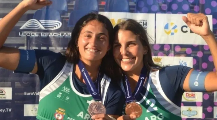 Voley Playa: Cecilia Peralta y Maia Najul obtuvieron la medalla de bronce en el Pro Tour - Filo.news