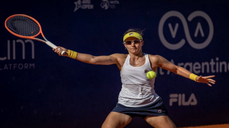 Nadia Podoroska no pudo con Danka Kovinic y se despidió del Argentina Open - Vía País